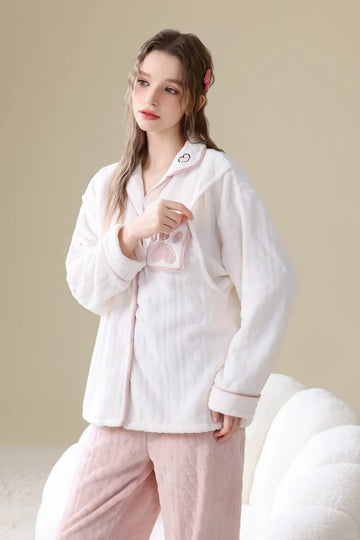 Coral fleece pajamas